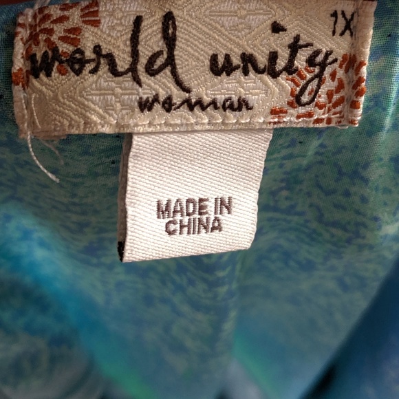 World Unity blouse size 1x - Picture 4 of 4